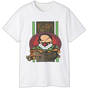 Korn 1996 Clown Band Tour T-Shirt Rock Music Graphic Tee Unisex Fan Gift 05